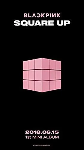 Vista 4 de BLACKPINK [SQUARE UP] 1st MINI Album Black/Pink Random Ver CD+ea Booklet+2p PostCard+4p PhotoCard+Tracking Number K-POP SEALE