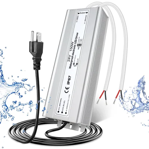 Vista 14 de Fuente de alimentación LED de 12V 30W, transformador adaptador controlador LED IP67 impermeable 12V 110V CA a 12V CC de bajo voltaje con enchufe