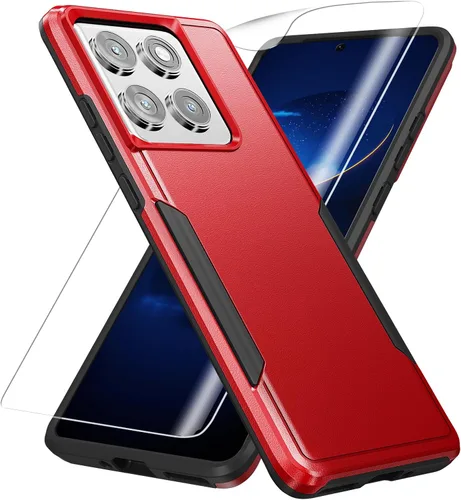 Vista 17 de Funda para Moto G 5G 2022, con protector de pantalla [prueba de caídas de grado militar], funda protectora resistente de servicio pesado robusto a