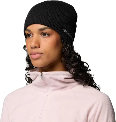 Vista 5 de Columbia Whirlibird - Gorro de punto, beanie unisex para adulto Negro/Negro