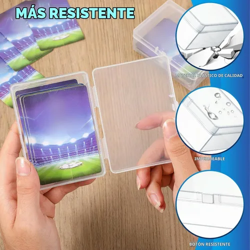 Vista 4 de Vicenpal - 6 cajas de cartas de plástico transparente