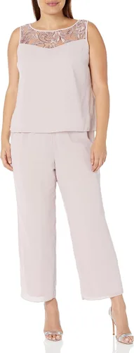 Vista 3 de Le Bos Conjunto de pantalón social elegante de 3 piezas de ajuste clásico para mujer