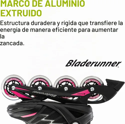 Vista 5 de Bladerunner by Rollerblade Advantage Pro XT - Patín en línea para mujer