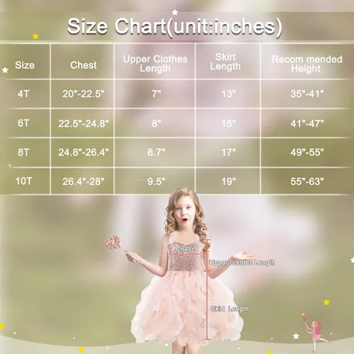 Vista 6 de Vestido tutú para niñas, traje de cumpleaños, vestido de fiesta de tul con lentejuelas brillantes para niñas, baile de graduación, tenis, concurso