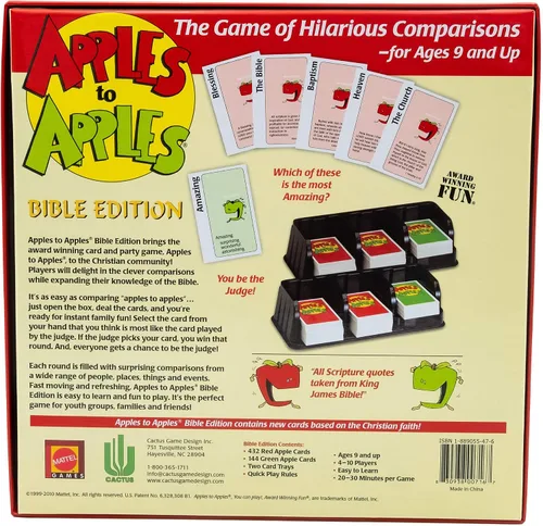 Vista 4 de Apples to Apples Edición de biblia.