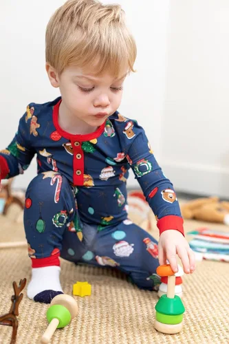 Vista 3 de Mud Pie Pijamas para niño