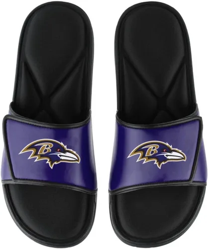 Vista 8 de FOCO mens NFL Team Logo Sport Shower Foam Slide Flip Flop Sandals