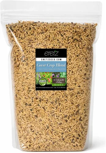 Vista 11 de Cubre la mezcla de semillas de cultivos de Eretz (1 libra). Elige el tamaño. Willamette Valley, cultivado en Oregon, sin OMG, sin rellenos, sin