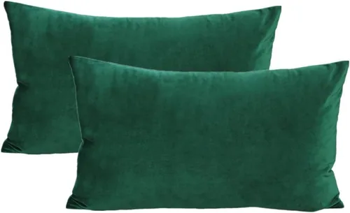 Vista 32 de VAKADO Juego de 2 fundas de almohada de terciopelo beige crema de 16 x 16 pulgadas, fundas de cojín cuadradas suaves y sólidas, decoración del hogar