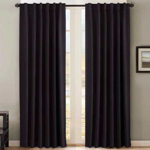 Vista 114 de H.VERSAILTEX Cortinas Opacas con Aislamiento Térmico, Paneles de Tratamiento de Ventanas que Oscurecen la Habitación, Cortinas Opacas para Sala