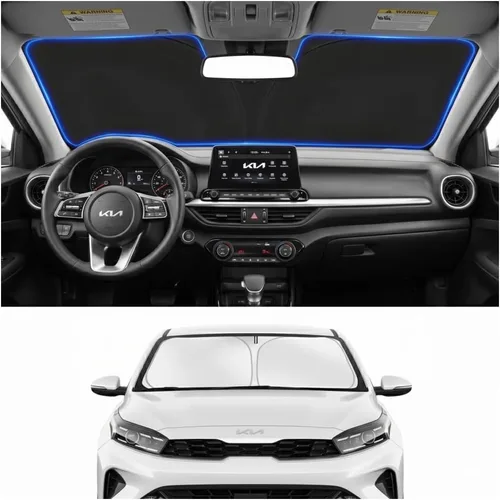 Vista 72 de Parasol para parabrisas para BMW X1 E84 2016-2024 2025, accesorios – Cubierta de parasol para parabrisas de ventana delantera, ajuste personalizado