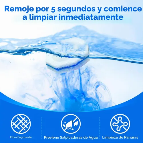 Vista 2 de 30 repuestos actualizados de 3 capas para inodoro Clorox
