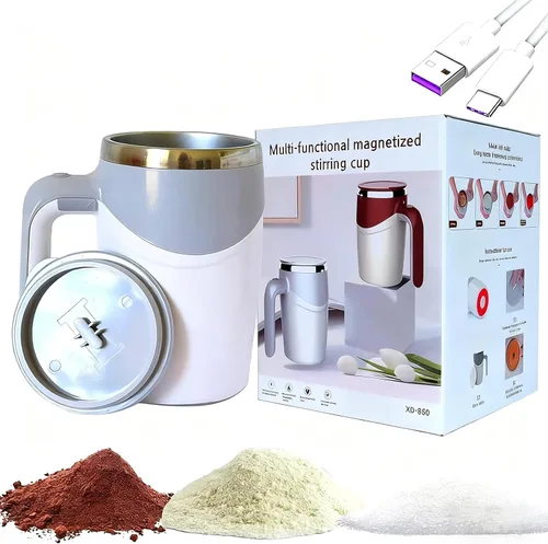Vista 10 de Toycol Termo para té con infusor aislado con colador magnético desmontable, botella de agua aislada de acero inoxidable de 16 oz/480 ml para té