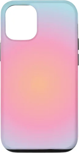 Vista 28 de Gradient Cute Aura Aesthetic Multicolor Moda Mujeres Caso para iPhone 17