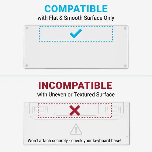 Vista 3 de ESC Soporte de teclado de computadora abatible para escritorio, elevador de teclado inclinado y soporte para laptop con 3 ángulos ajustables