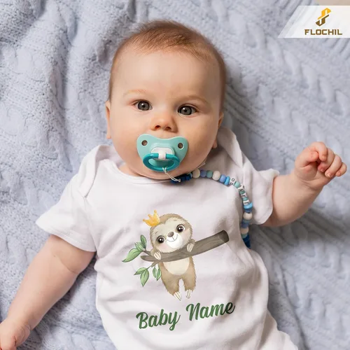 Vista 2 de FLOCHIL Mameluco de bebé personalizado, mameluco personalizado para recién nacido, bebés, el mejor regalo para niños, mameluco recién nacido