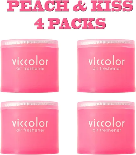 Vista 2 de Viccolor Peach & Kiss (aroma fresco a melocotón con fragancia de ramo floral) ambientador de lujo JDM Genuino Diax Japón para el hogar, oficina