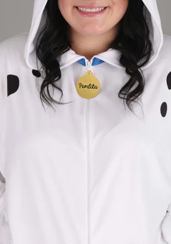 Vista 7 de Disfraz de Perdita para Mujer Talla Plus de 101 Dálmatas de Disney Multicolor