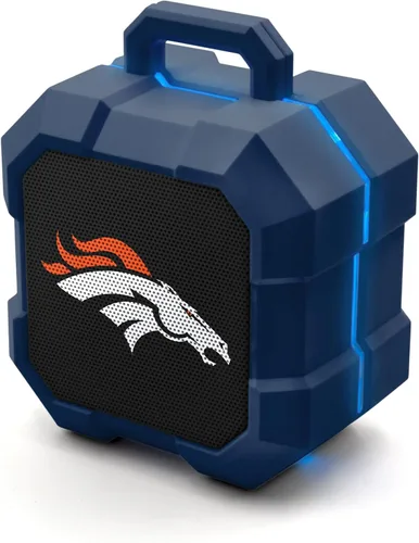 Vista 37 de SOAR NFL Shockbox - Altavoz Bluetooth inalámbrico LED, resistente al agua, IPX4, 5.0 Bluetooth con más de 5 horas de tiempo de reproducción, pequeño