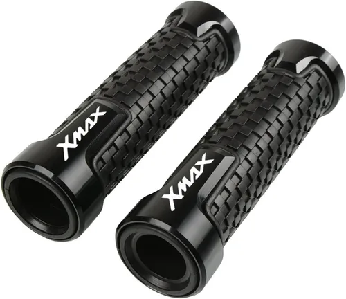 Vista 10 de Motorcycle Handlebar Grips Motorcycle Accessories Xmax 7/8" 22MM Handlebar Hand Grips Handle Bar End Cap Plug for Xmax 125 250 300 400 2013-2021