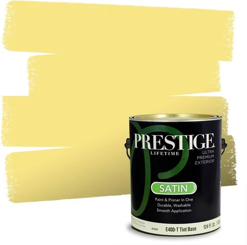 Vista 175 de PRESTIGE Pinturas de pintura exterior e imprimación en uno, 1 galón, plano, combinación comparable de Benjamin Moore* Pila de heno