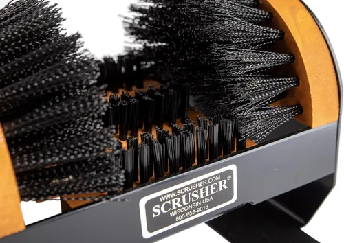 Vista 7 de Deluxe Scrusher - Rascador de botas para exteriores resistente con cepillos