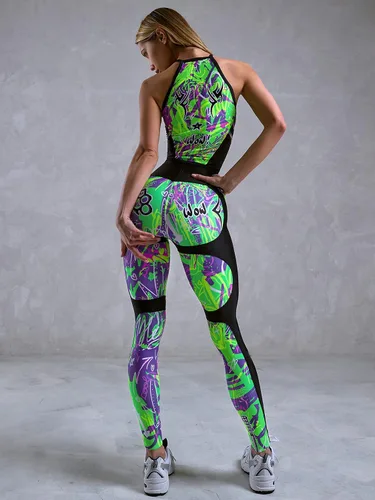 Vista 5 de Bona Fide Leggings de escultura de alta calidad para mujer con diseño único y levantamiento de glúteos, cómodos leggings de entrenamiento