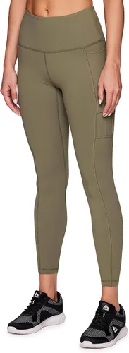 Vista 4 de Avalanche Leggings de entrenamiento al aire libre de alto impacto de longitud completa con bolsillo tipo cargo para mujer