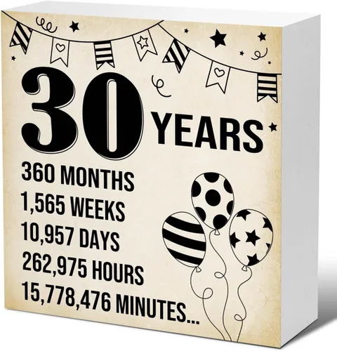 Vista 8 de Regalo de 30 cumpleaños para mujeres y hombres, haciendo del mundo un lugar mejor desde 1993, decoración de escritorio para decoración de fiesta