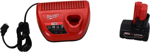 Vista 5 de Milwaukee 2504-21XCC 12V Kit de taladro de martillo inalámbrico de 1/2 pulgada (batería, cargador, caja)