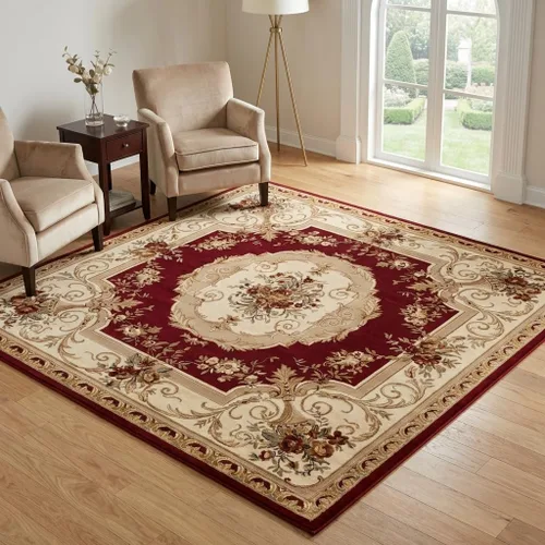 Vista 62 de Unique Loom Versailles Collection - Alfombra tradicional clásica con motivo floral, colección Versailles