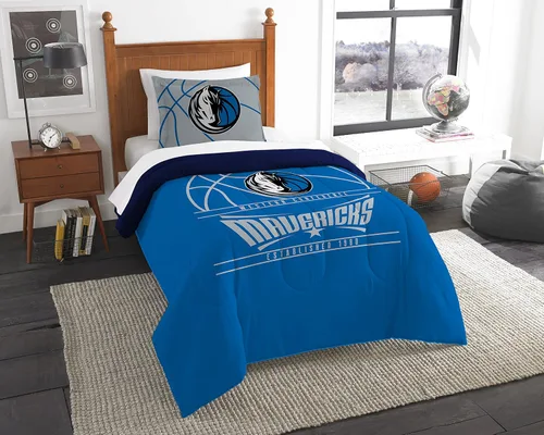 Vista 56 de Northwest NBA Unisex-Adult Comforter and Sham Set Golpe inverso