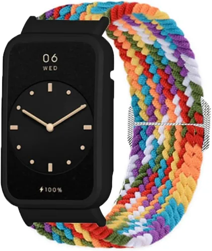 Vista 11 de Senter Correa de repuesto de liberación rápida de nailon suave para Huawei Band 7 pro Smart Watch