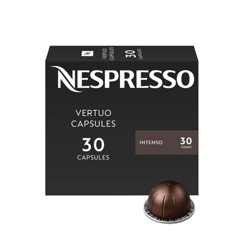Vista 9 de Nespresso Cápsulas Vertuo, paquete variado, café tostado medio y oscuro, 30 cápsulas de café, prepara 7.8 onzas.