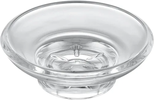 Vista 10 de Aomasi Jabonera redonda de vidrio para lavabo de ducha de baño, esmerilado