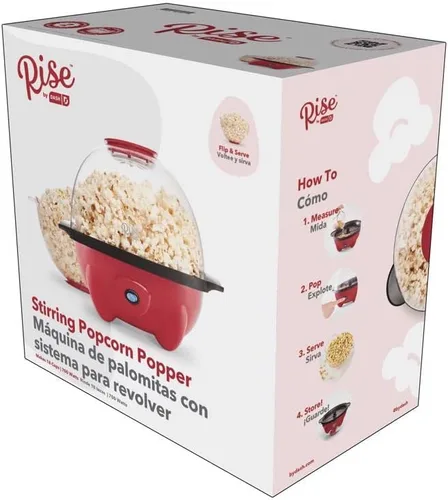 Vista 5 de RISE BY DASH RSP450GBRR04 ROJO Popcorn Popper - Cantidad 1