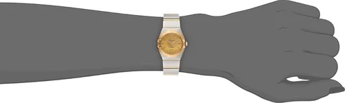 Vista 2 de Omega 123.20.24.60.08.001 Constelación reloj con esfera de champán para mujer