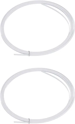 Vista 9 de MECCANIXITY Banda decorativa de plástico para guitarras 1650x1x0.5mm para guitarras acústicas y clásicas, negras, pack de 2 Negro