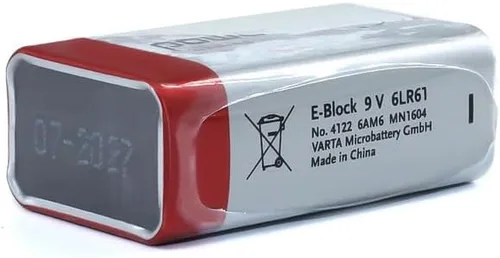 Vista 2 de 2 unids Powerone para instrumento de medición micrófono de alarma 9 V batería alcalina E522 LA522