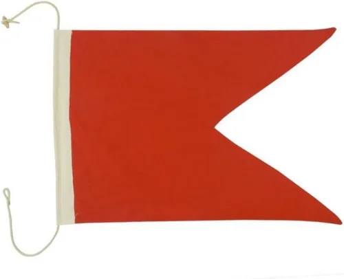 Vista 10 de Hampton Nautical Letra F Bandera de tela náutica del alfabeto, letra S