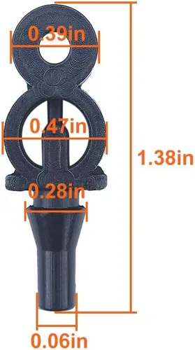 Vista 2 de 503869301, Kit de amortiguador de soporte de carburador, para Husqvarna 340 345 350 353 346XP 359 455 460, 445E, 450E, 357XP, 575XP, 359EPA, 455E