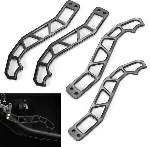 Vista 8 de A & UTV PRO UTV X3 - Abridor de manijas de puerta personalizadas, cierres de puerta UTV de metal para 2017-2025 Can Am Maverick X3 X DS RS Turbo R