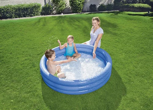 Vista 6 de Splash and Play - Anillo de piscina (3 anillos, 5.0 ft x 11.8 in), color verde