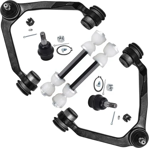 Vista 164 de Detroit Axle - Kit de extremo delantero para Chrysler 300 Dodge Charger 2011-2023 Challenger, 2 Lower Rearward Control Arms 2 Outer Tie Rods 2
