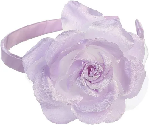 Vista 6 de Lito - Diademas de flores para niñas, diadema de flores para boda, bebé niña