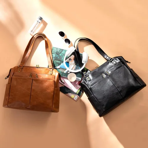 Vista 8 de LOVEVOOK Monederos grandes para mujer, regalo para el día de la madre, bolso de diseñador para mujer, bolso hobo para mujer, bolso espacioso