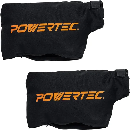 Vista 10 de POWERTEC Bolsa colectora de polvo para sierra ingletadora de 7-1/4 pulgadas, 8-1/2 pulgadas, se adapta a puertos de polvo nominales de 1-1/2