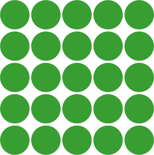 Vista 10 de LiteMark Calcomanías extra pequeñas, puntos de vinilo extraíbles, calcomanías circulares con acabado mate, calcomanías redondas para pared de aula