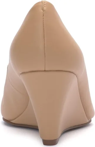 Vista 3 de Jessica Simpson Sampson zapato con taco de cuña para mujer