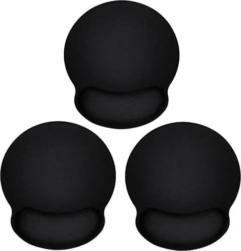Vista 10 de TONOS Alfombrilla de mouse ergonómica, cómoda alfombrilla de mouse para computadora con soporte de reposamuñecas de espuma viscoelástica.
